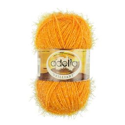 Пряжа ADELIA BRILLIANT 100% полиэстер 10 шт. х 50 г 90 м  5 м