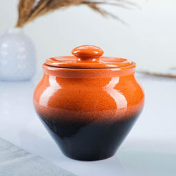 Горшочки для запекания Вятская керамика, набор 6 шт., ухват, 500 мл, МИКС