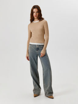 Concept Club / Брюки джинсовые жен. Salto_straight серо-синий