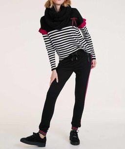 Пуловер, черно-белый - Ashley brooke фото 3