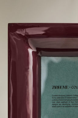 SHINY WOODEN PHOTO FRAME X COLLAGERIE - Zara фото 3