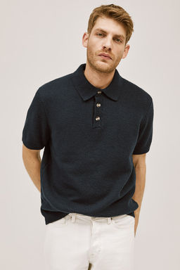 Polo de boucle Regular Fit