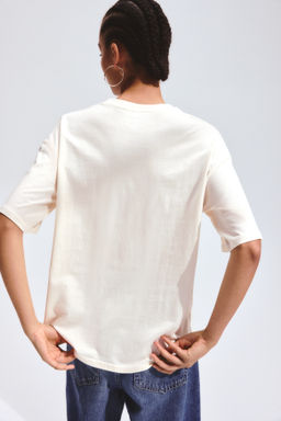 Camiseta oversize con motivo estampado - H&m фото 11