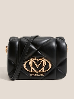 Кросс-боди LOVE MOSCHINO EMBOSSED Q Артикул 4561038, черный