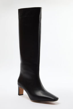 Trendyolmilla Shoes Siyah Ince Topuklu Kad?n Cizme TAKAW25CZ00002  фото 6