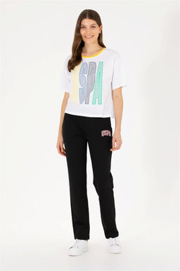 Женские черные спортивные штаны Неожиданная скидка в корзине