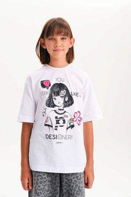 PELICAN, футболка для девочек, Белый