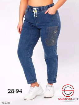 Джинсы женские на резинке