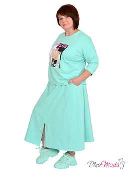 Туника Модель №885 размеры 44-84 - Plusmoda фото 7