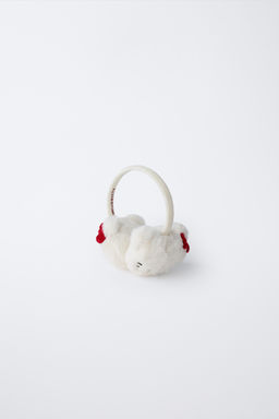 HELLO KITTY  SANRIO FAUX FUR EARMUFFS