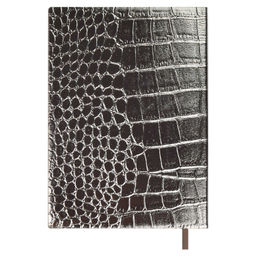 Ежедневник недатированный ESCALADA, А6+, 160 л., арт. 64217/ 20 КРОКО МЕТАЛЛИК ГРАФИТОВЫЙ  фото 11