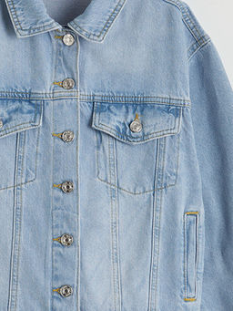 K?z ?ocuk Jean Ceket