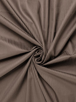 Простыня сатин-страйп 160x240 коричневый сатин - Denastia фото 4