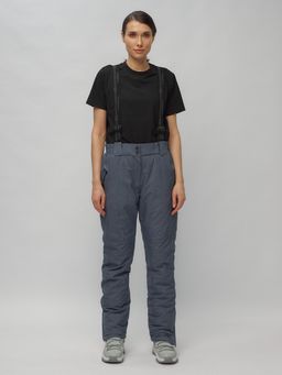 Горнолыжный костюм женский бирюзового цвета 02282Br - Chunmai фото 16