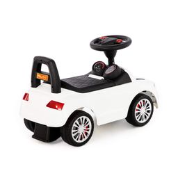 Каталка-автомобиль SuperCar №2 со звуковым сигналом (белая) - Полесье фото 4