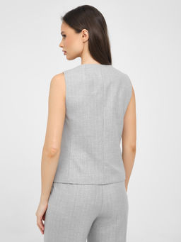 Жилет в полоску с пайетками - Marchello marchellini фото 5