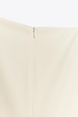 SHORT DRESS WITH DRAPED FABRIC - Zara фото 6