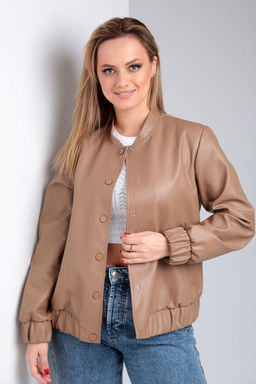 Куртка Liona Style 895-Р кофейный