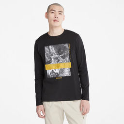 Мужская футболка с длинным рукавом Timberland Longsleeve ROC Tee черная