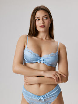 Infinity / Бюстгальтер с мягкой чашкой жен. Dorota голубой
