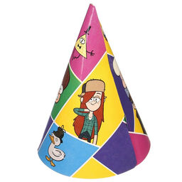 Цена за 10 шт. Колпак бумажный «Мейбл и Диппер», Гравити Фолз