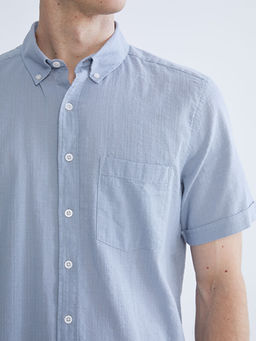 Regular Fit K?sa Kollu Erkek G?mlek