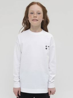 PELICAN, джемпер для девочек, Белый  фото 6