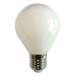 LED-G45-6W/4000K/E27/FR/SLF Лампа светодиодная. Форма "шар", матовая. Белый свет (4000K). ТМ Volpe
