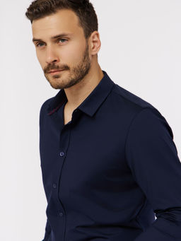 Рубашка трикотажная мужская GREG SK240/137/1054/ZN/1p STRETCH фото 2