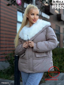 Женская повседневная зимняя куртка - Bruno фото 3