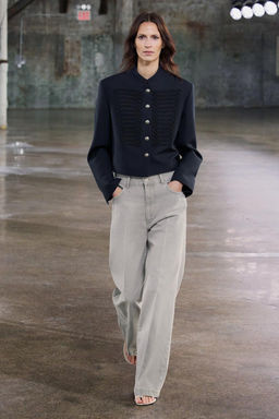 ZW COLLECTION WIDE-LEG HIGH-WAIST JEANS