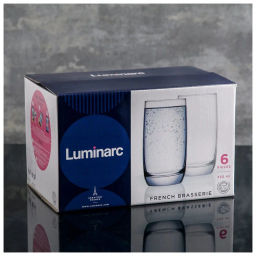 Набор стаканов ФРАНЦУЗСКИЙ РЕСТОРАНЧИК 6шт 330мл высокие арт.H9369 /Люминарк/ - Luminarc фото 5