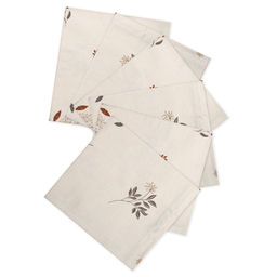 Набор салфеток декоративных 35х35 - 6 шт, саржа Гербариум ВБ 35х35