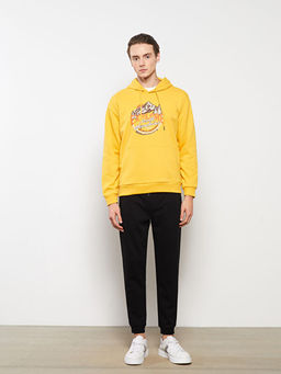 Uzun Kollu Erkek Hoodie