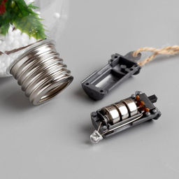 Ёлочный шар Ягоды, 1 LED, от батареек, свечение тёплое белое - Luazon lighting фото 9