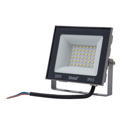 ULF-F23-30W/6500K IP65 160-240V GREY Прожектор светодиодный. Дневной свет (6500K). Корпус серый. TM Uniel