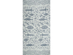 Полотенце 25С138-ШР/у. 65*140 "Океан-1" цв. 335 рис. 715 синий