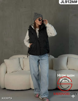 Жилетка женская с высоким воротником - Bruno фото 2