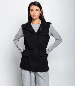 Жилет #КТ9022 (2), чёрный