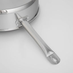 Сковорода Катунь «Общепит», d=32 см, h=8.5 см, корпус 0.6 мм, капсульное дно 3.5 мм, индукция, нержавеющая сталь