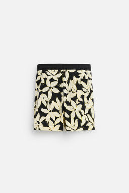 LONG FLORAL PRINT SWIMMING TRUNKS - Zara фото 2