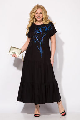 Костюм Liliana 1421к василек+черный фото 5