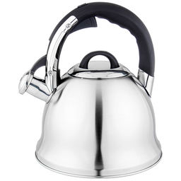 ЧАЙНИК AGNESS СО СВИСТКОМ 3,0 Л НЖС, ТЕРМОАККУМУЛИРУЮЩЕЕ ДНО, ИНДУКЦИЯ