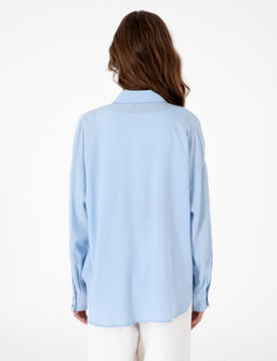 A__k Mavi Oversize Uzun Kollu G_mlek - Pierre cardin фото 5