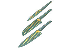 Набор 3 ножей с защитными чехлами 24,5*1,3*2 см + 31*1,5*4,3 см + 33*1,5*4,3 см - Elan gallery фото 5