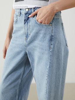 Wideleg Kad?n Jean Pantolon