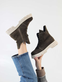 Ботинки 228.V.1541be. Хаки/Байка