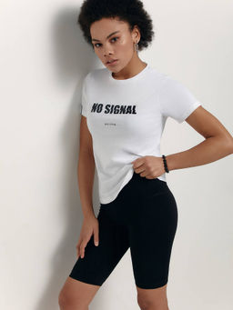 CONTE Футболка из хлопка No signal LD 1648 white