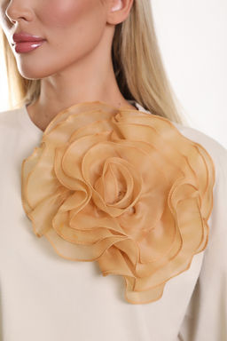 Футболка П-2227/9 Цвет:бежевый - Леди агата фото 5