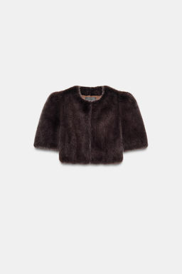 ZW COLLECTION LIMITED EDITION FAUX FUR JACKET